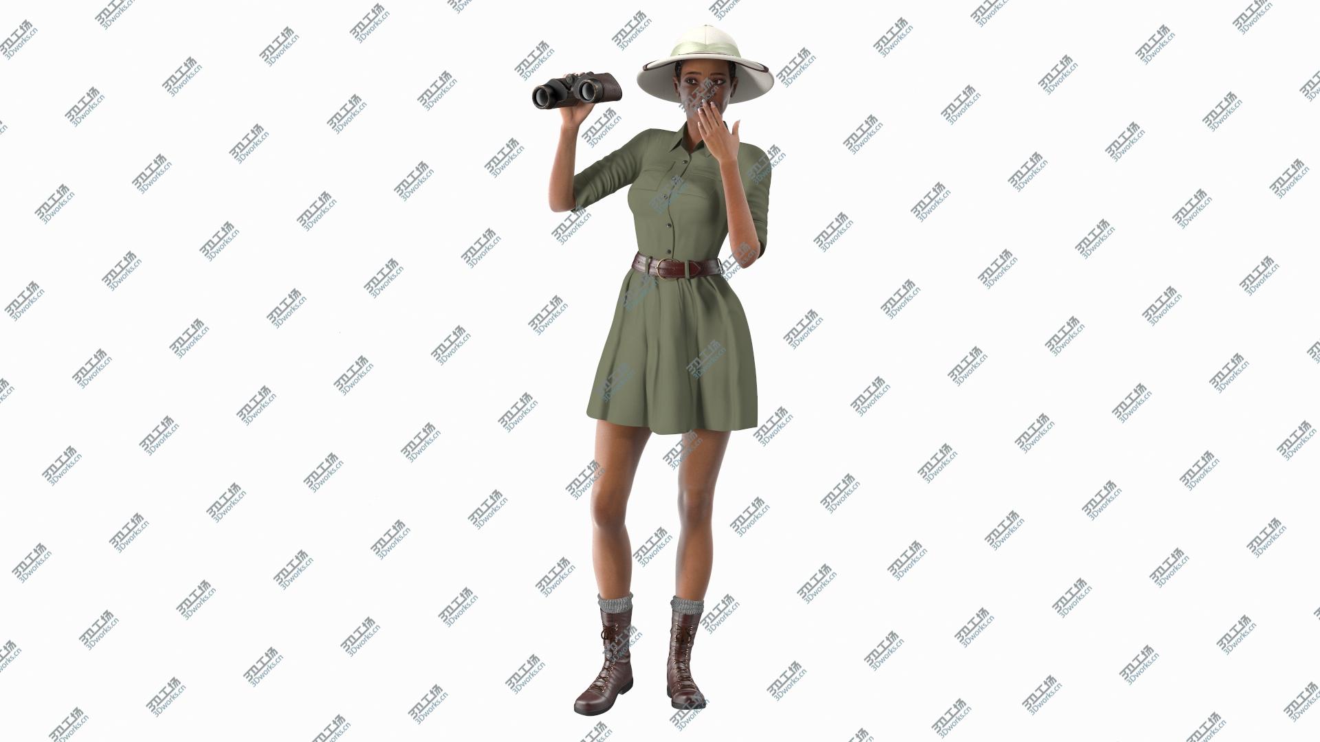 images/goods_img/202104093/Light Skin Black Woman Explorer 3D/3.jpg